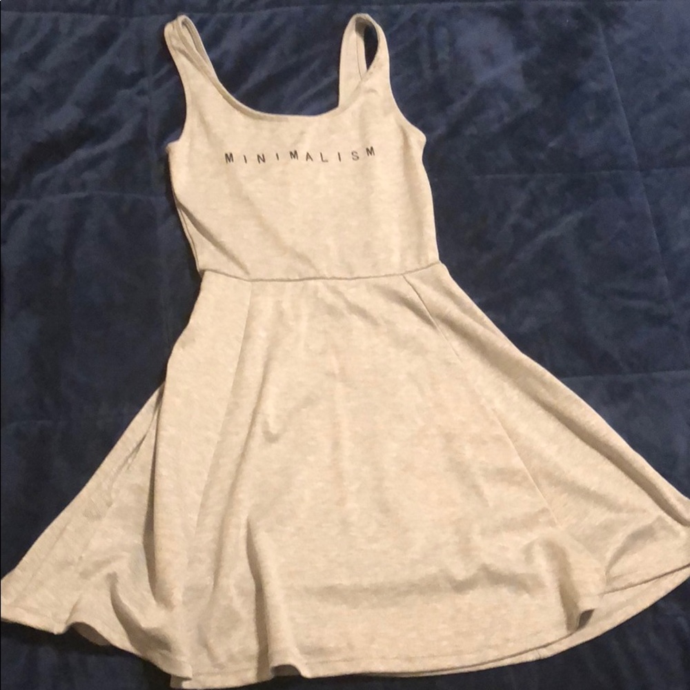 Gray dress